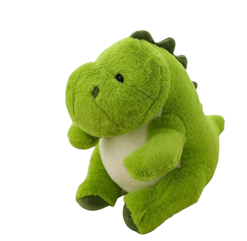 Green dino teddy