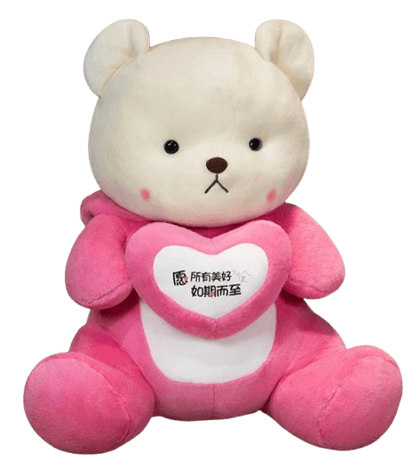 Pink teddy bear