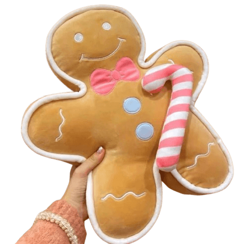 Plush gingerbread