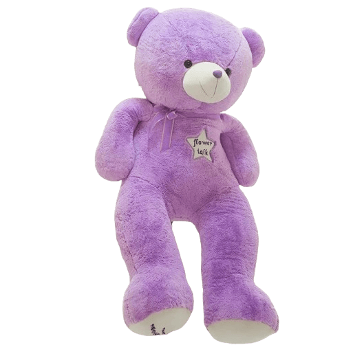 Purple teddy