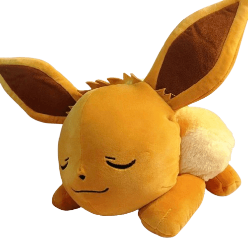 Sleeping eevee plush