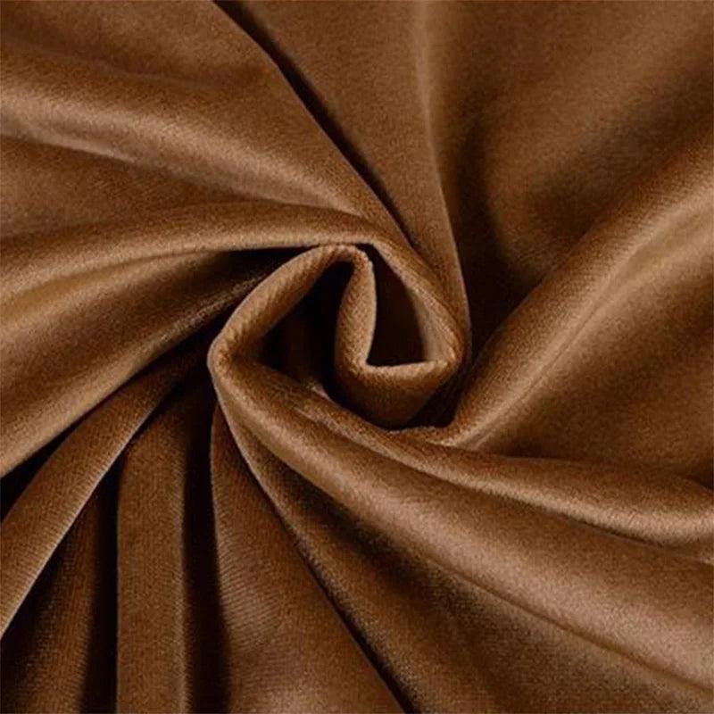 Plush velvet fabric