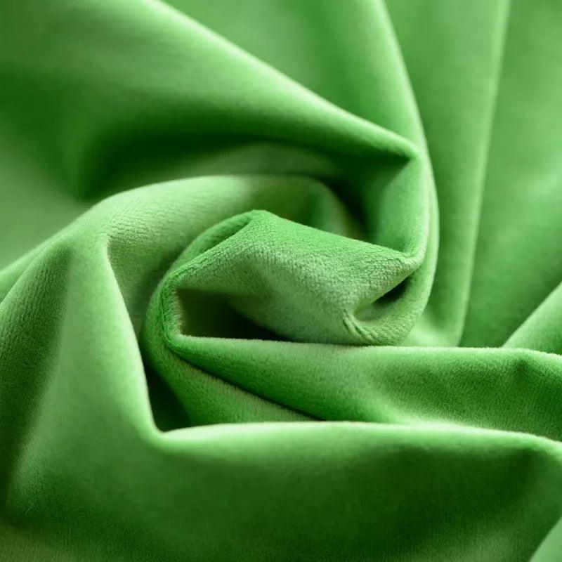 Plush velvet fabric