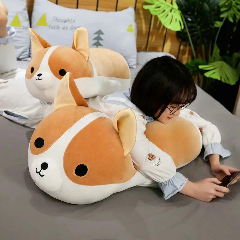 Corgi dog plush