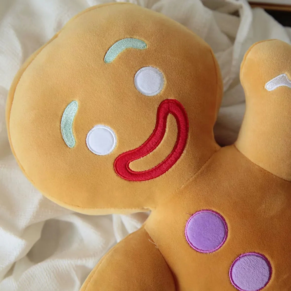 Gingerbread man plush