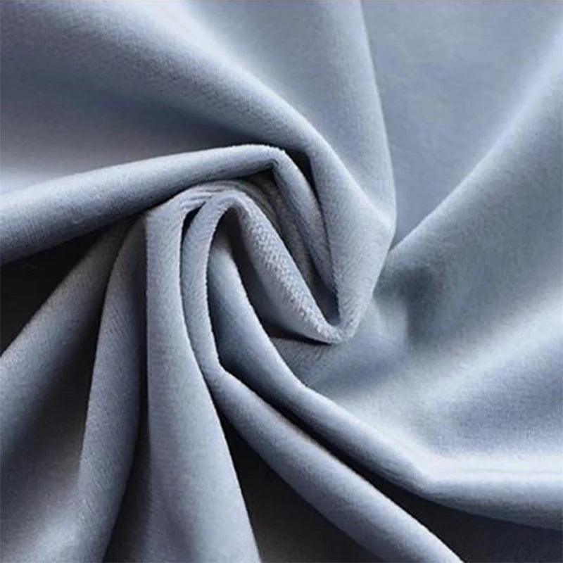 Plush velvet fabric