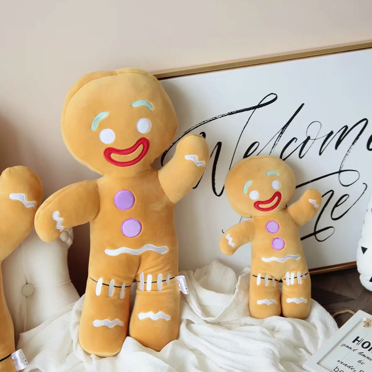 Gingerbread man plush