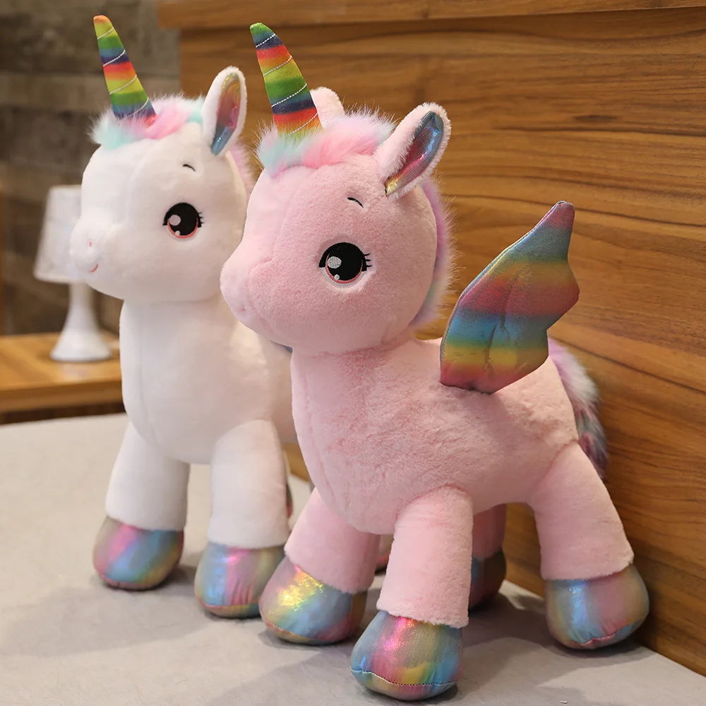 Unicorn plush soft toy