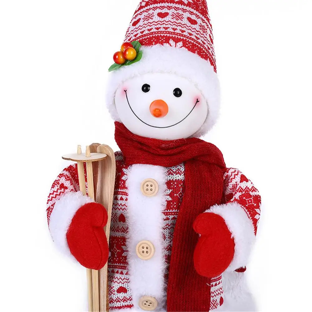 The snowman plush doll