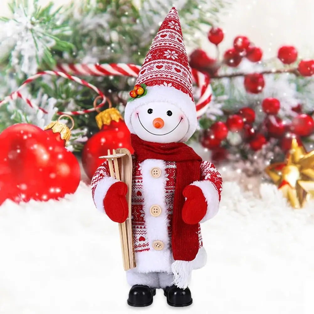 The snowman plush doll