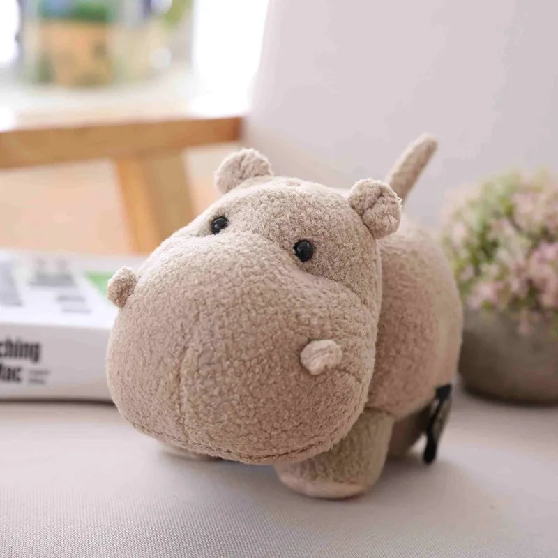 Hippo teddy bear