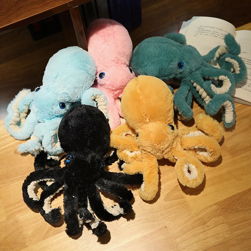 Toy octopus plush