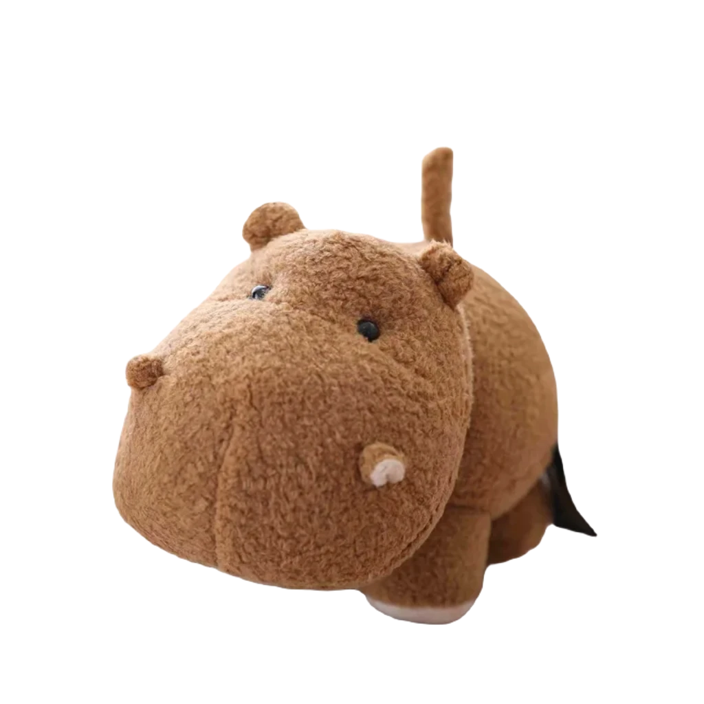 Hippo teddy bear