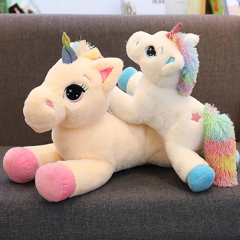 Big unicorn plush toy