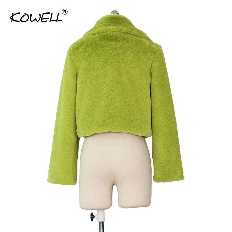 Teddy coat green