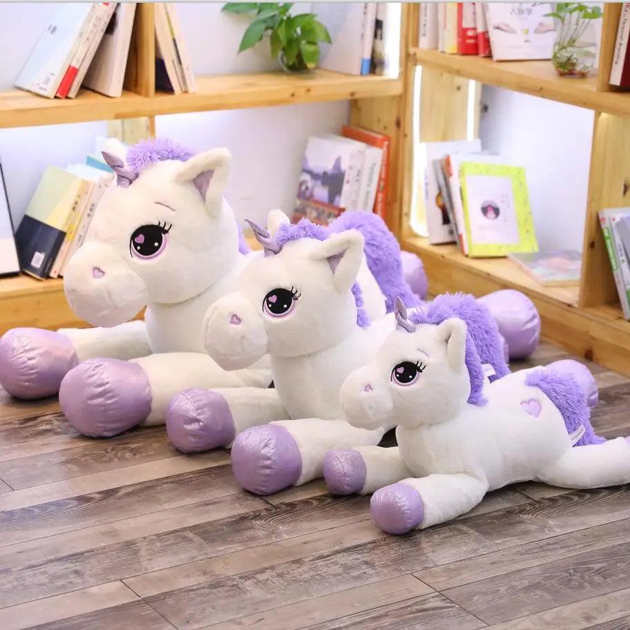 Unicorn teddy bear big