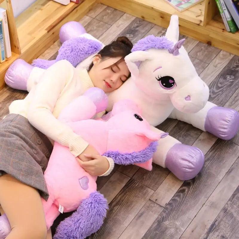 Unicorn teddy bear big