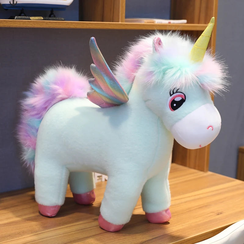 Plush unicorn stuffed animal