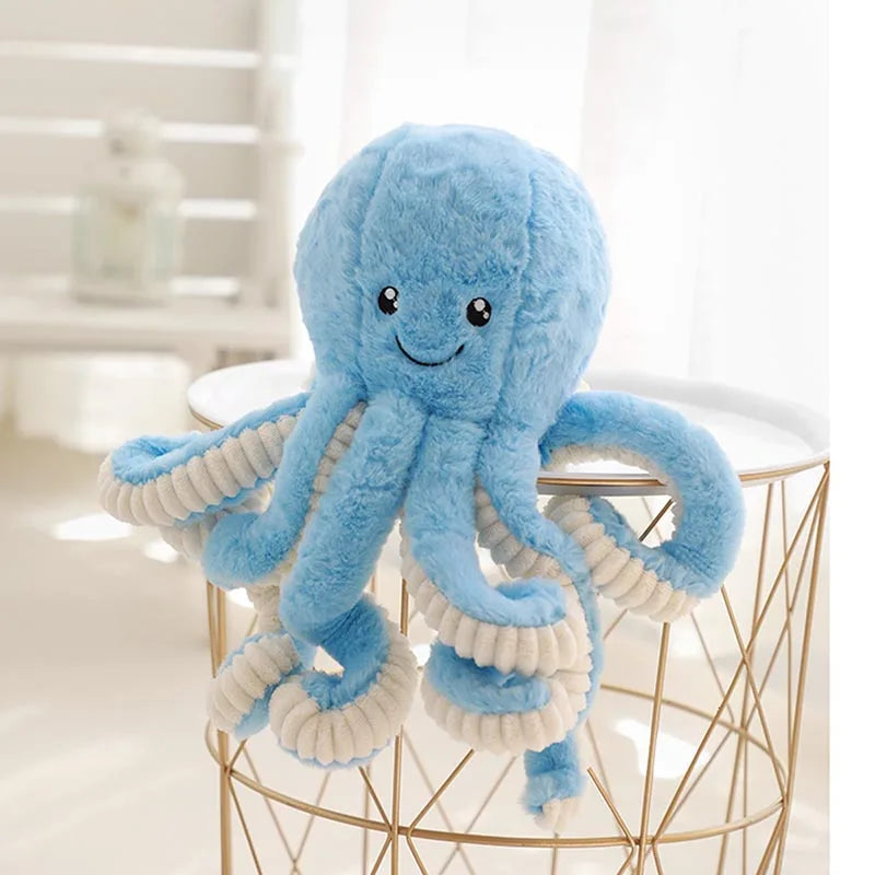 Plush toy octopus