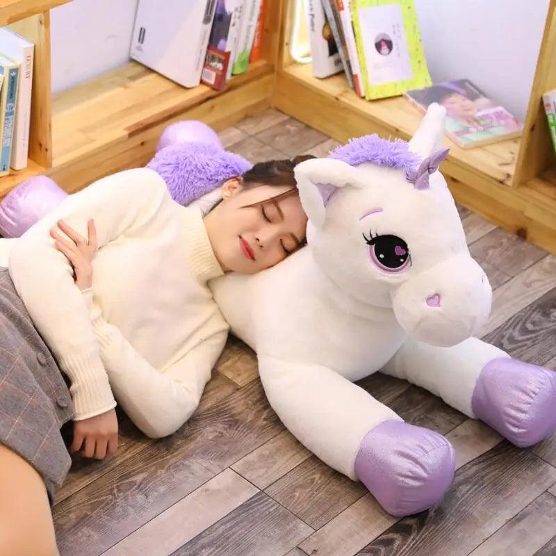 Unicorn teddy bear big