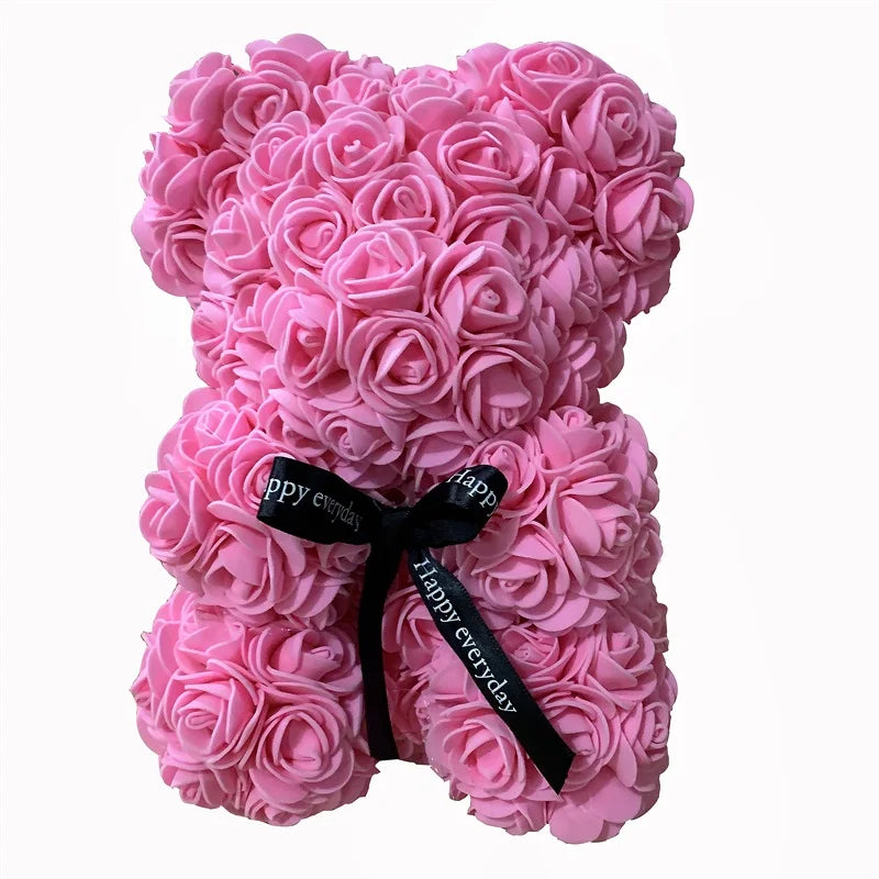 Roses with teddy