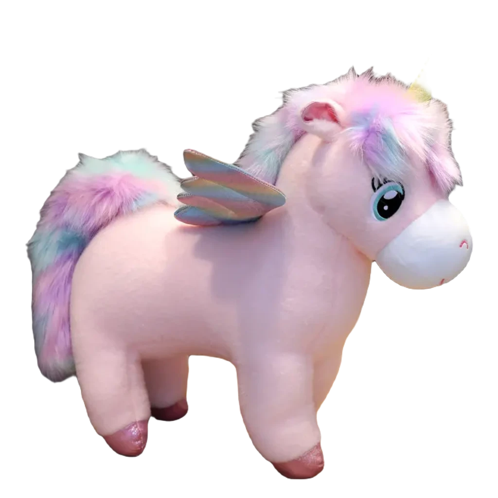 Plush unicorn stuffed animal