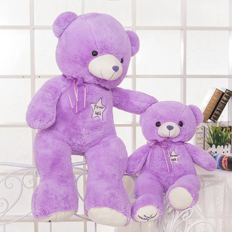 Purple teddy