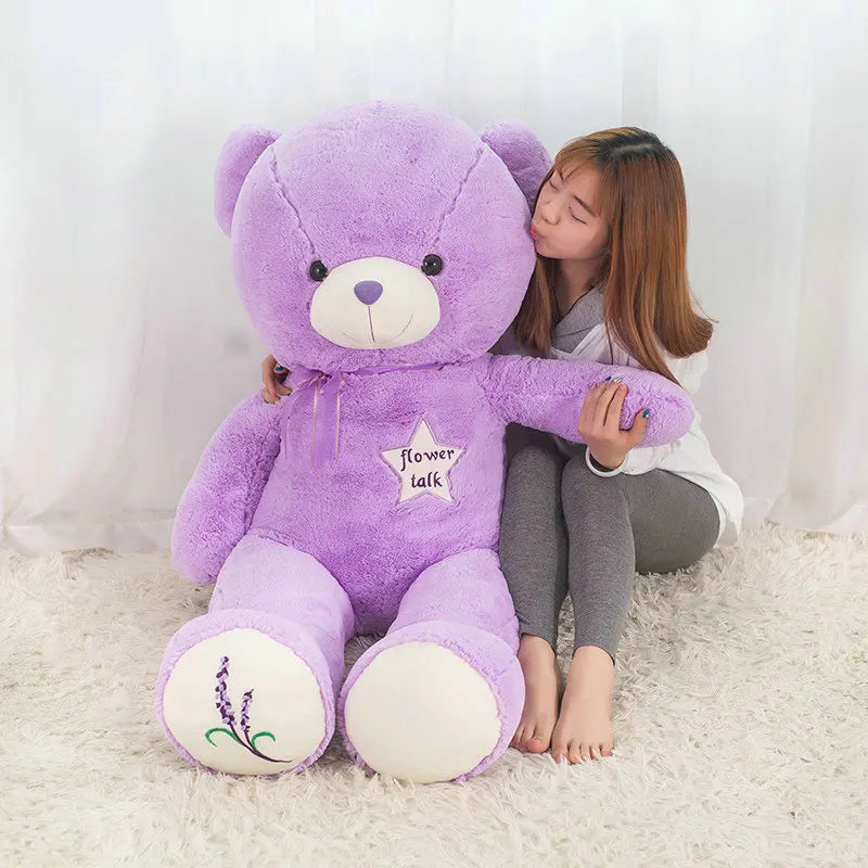 Purple teddy