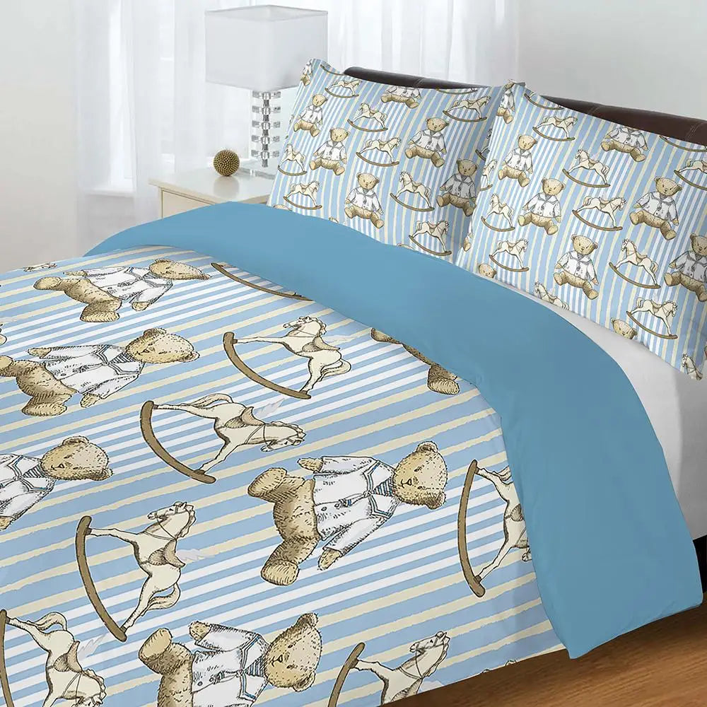 Teddy bear duvet cover