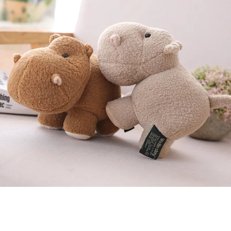 Hippo teddy bear