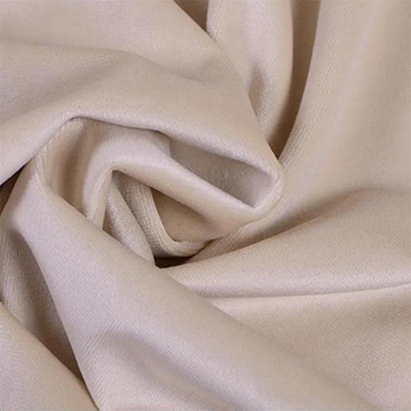 Plush velvet fabric