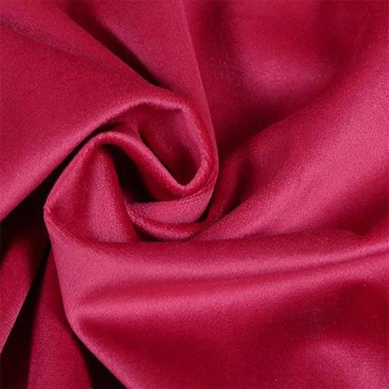 Plush velvet fabric