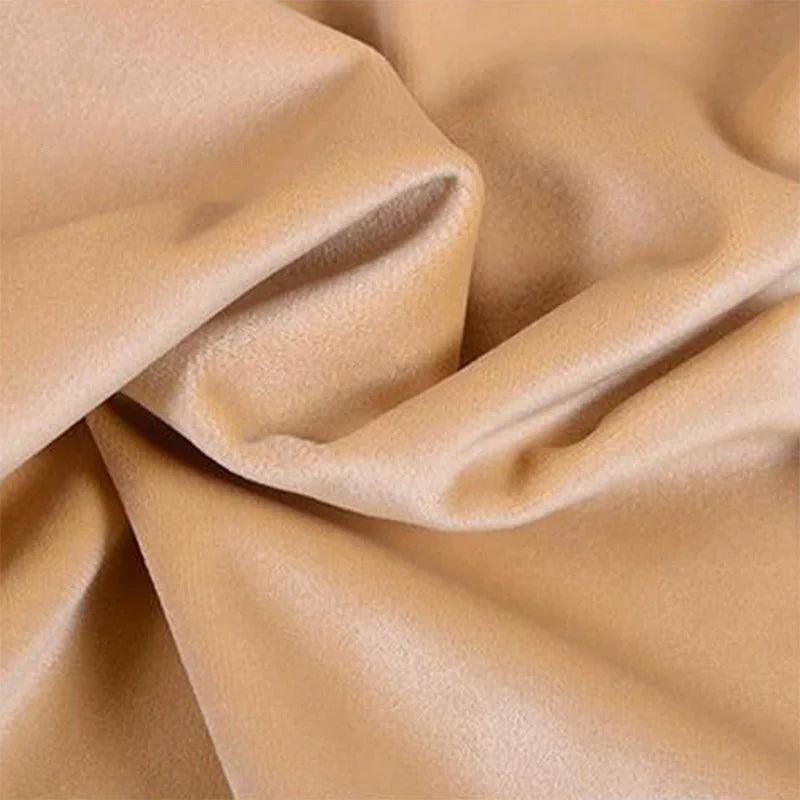 Plush velvet fabric