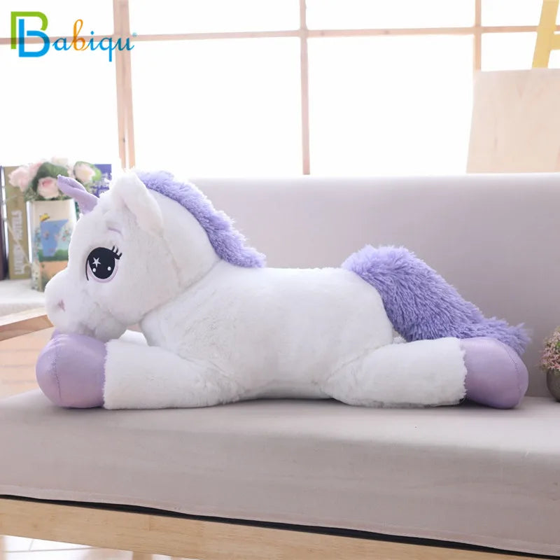 Giant unicorn plush