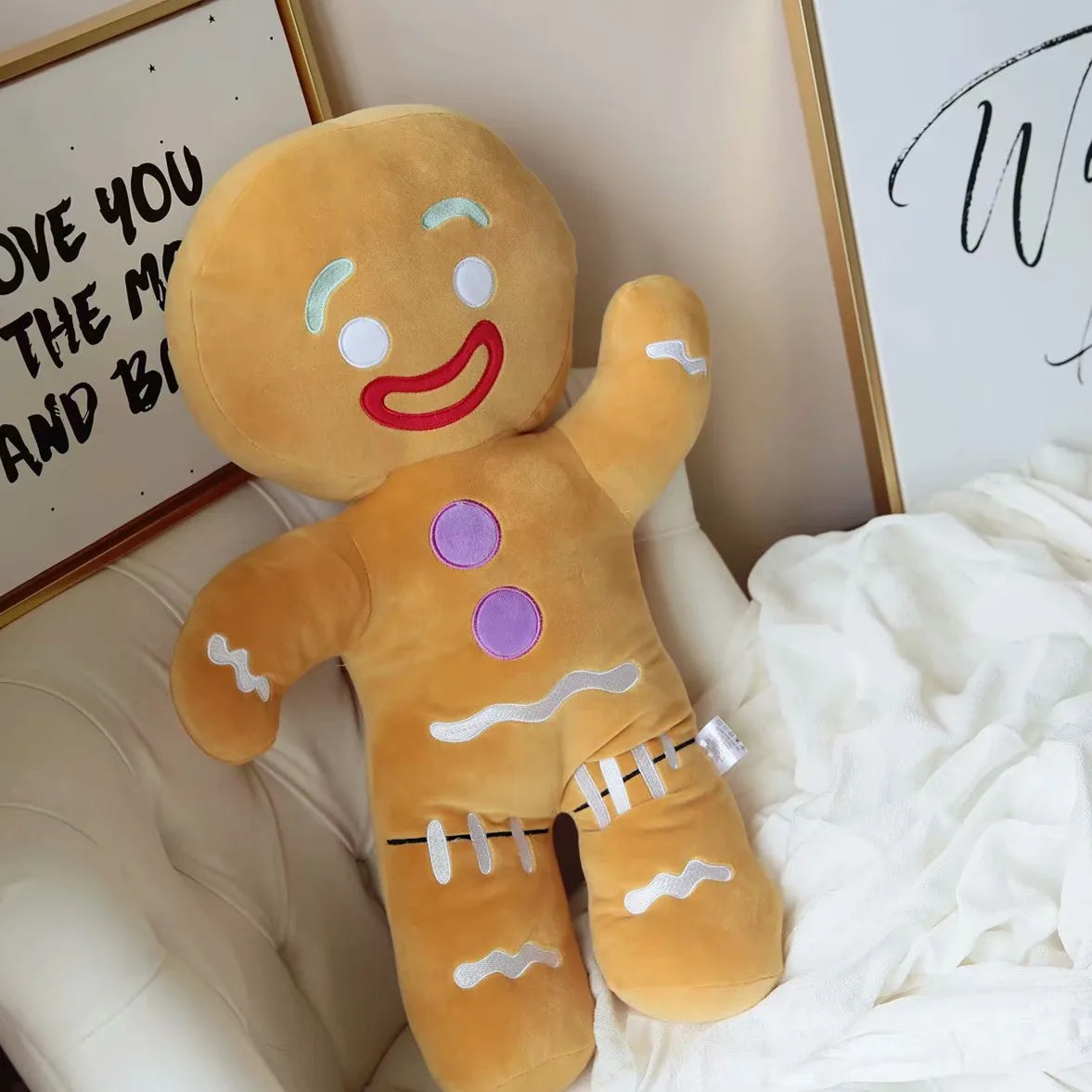 Gingerbread man plush