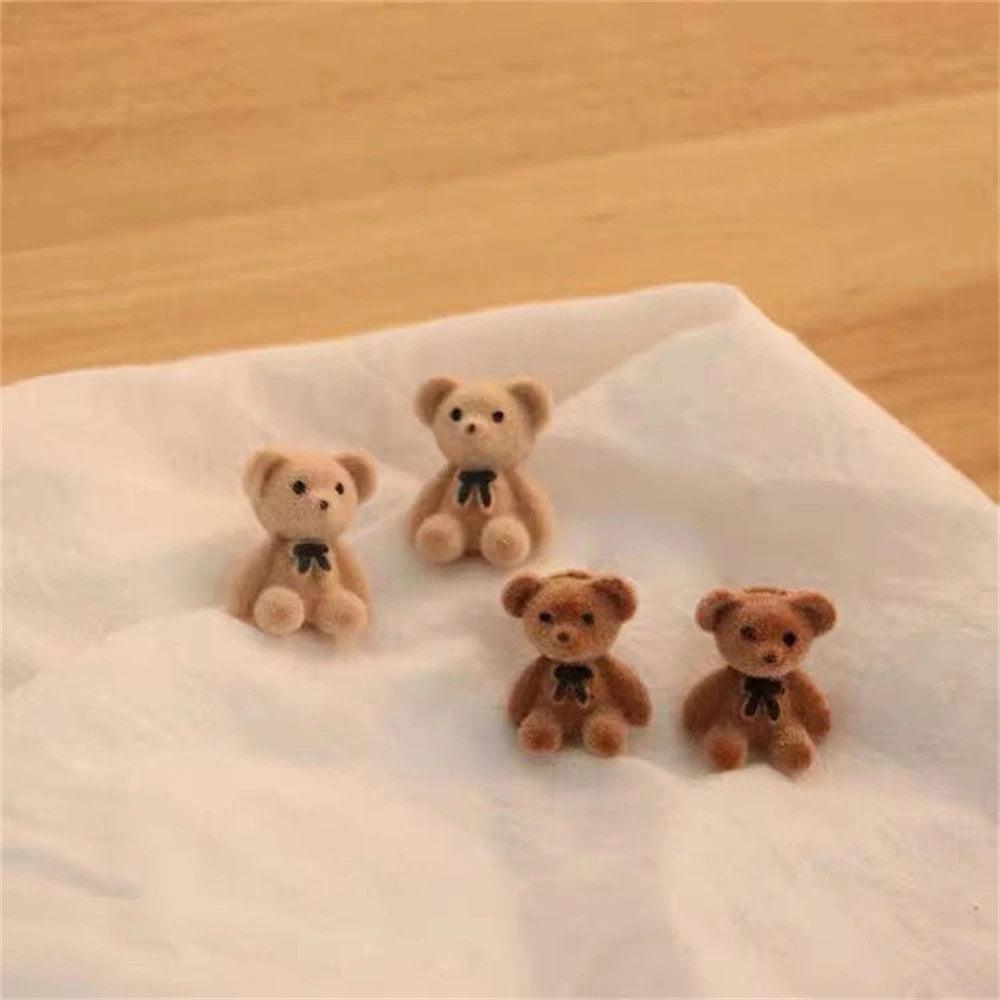 Teddy bear earrings