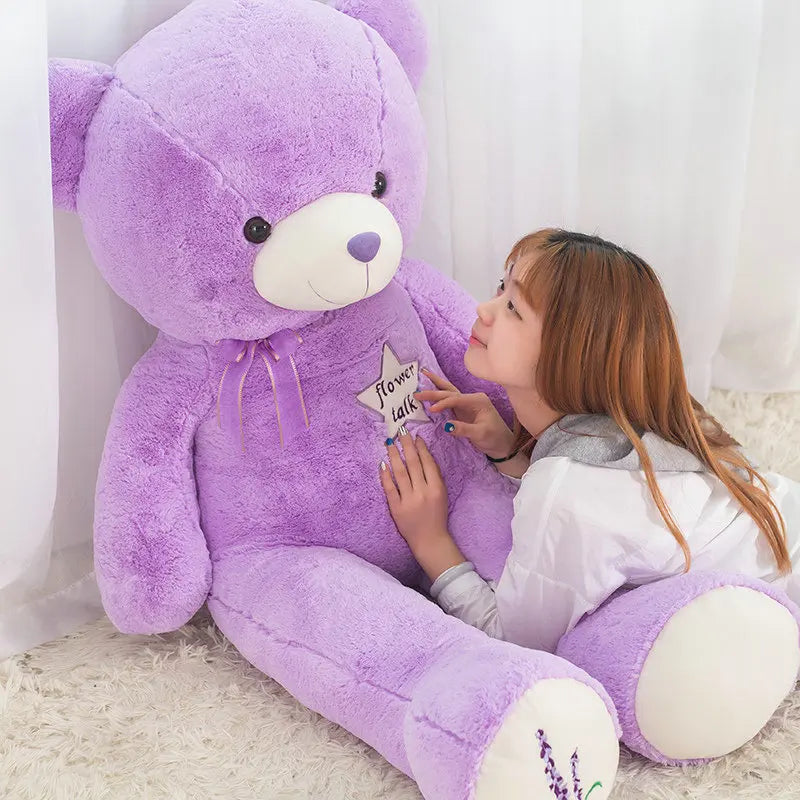 Purple teddy