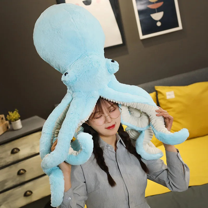 Giant octopus plush