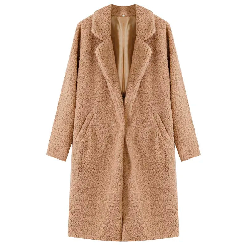 Teddy bear coat womens