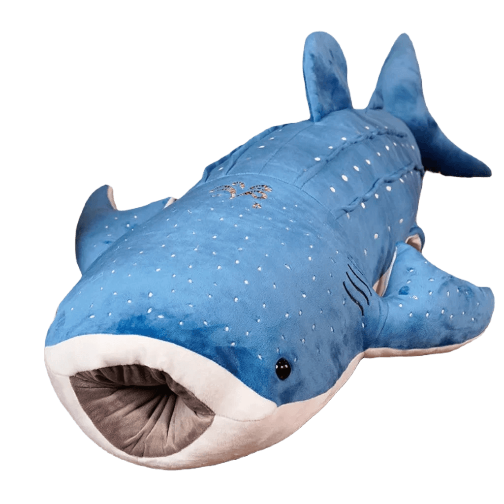 Stuffed whale plush toy