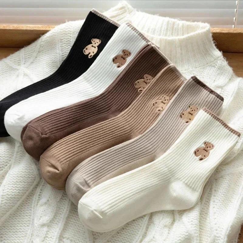 Teddy bear socks