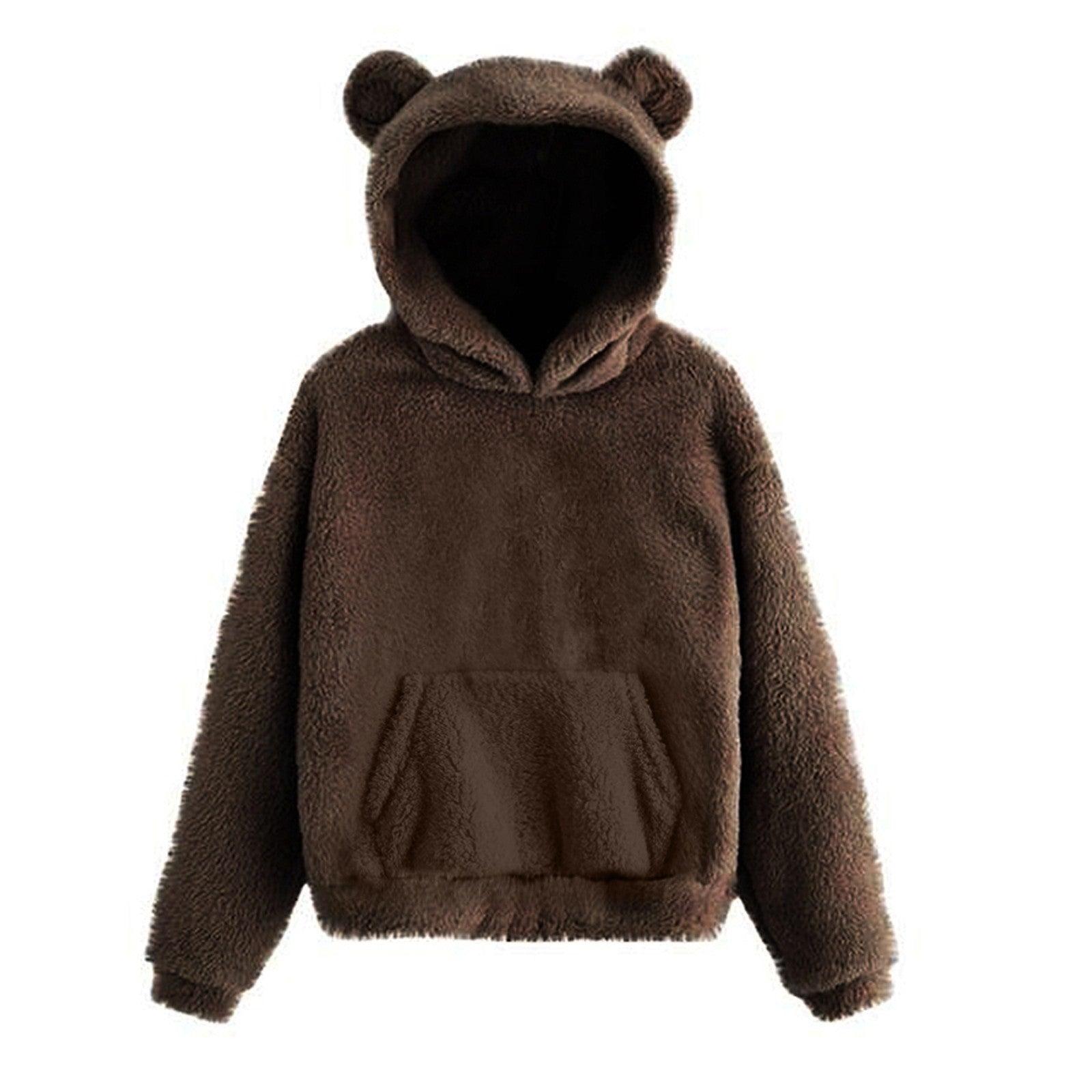 Teddy bear with hoodie