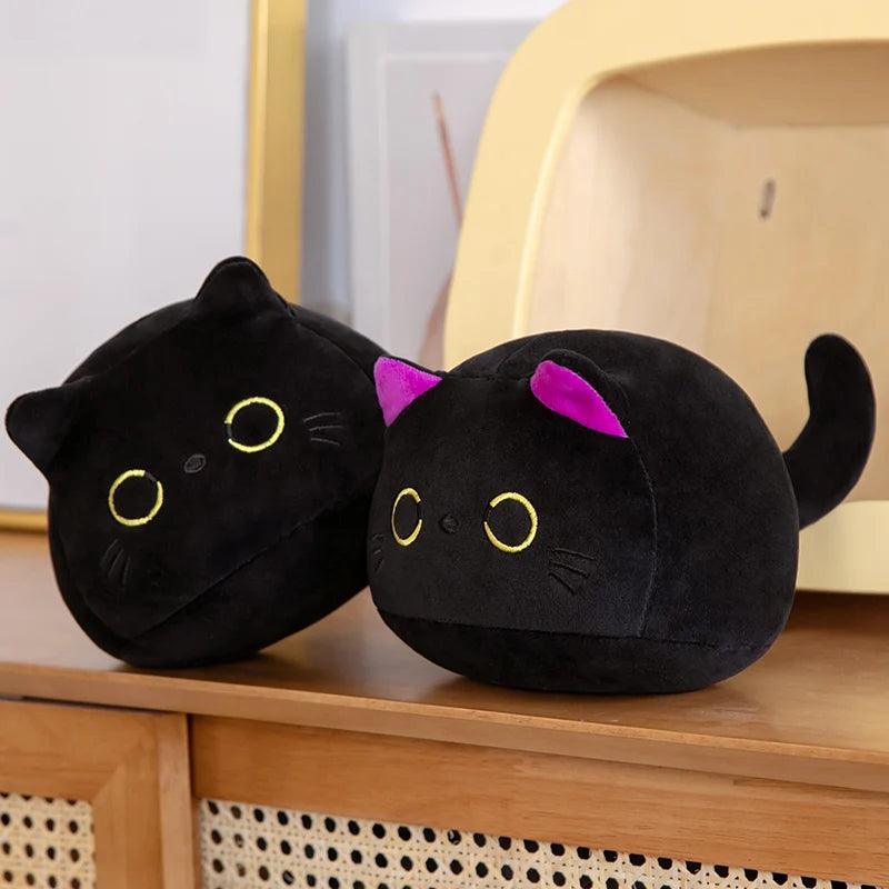 Black cat plush toy