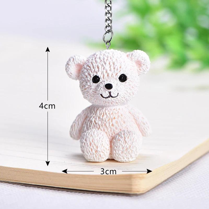 Teddy bear key ring