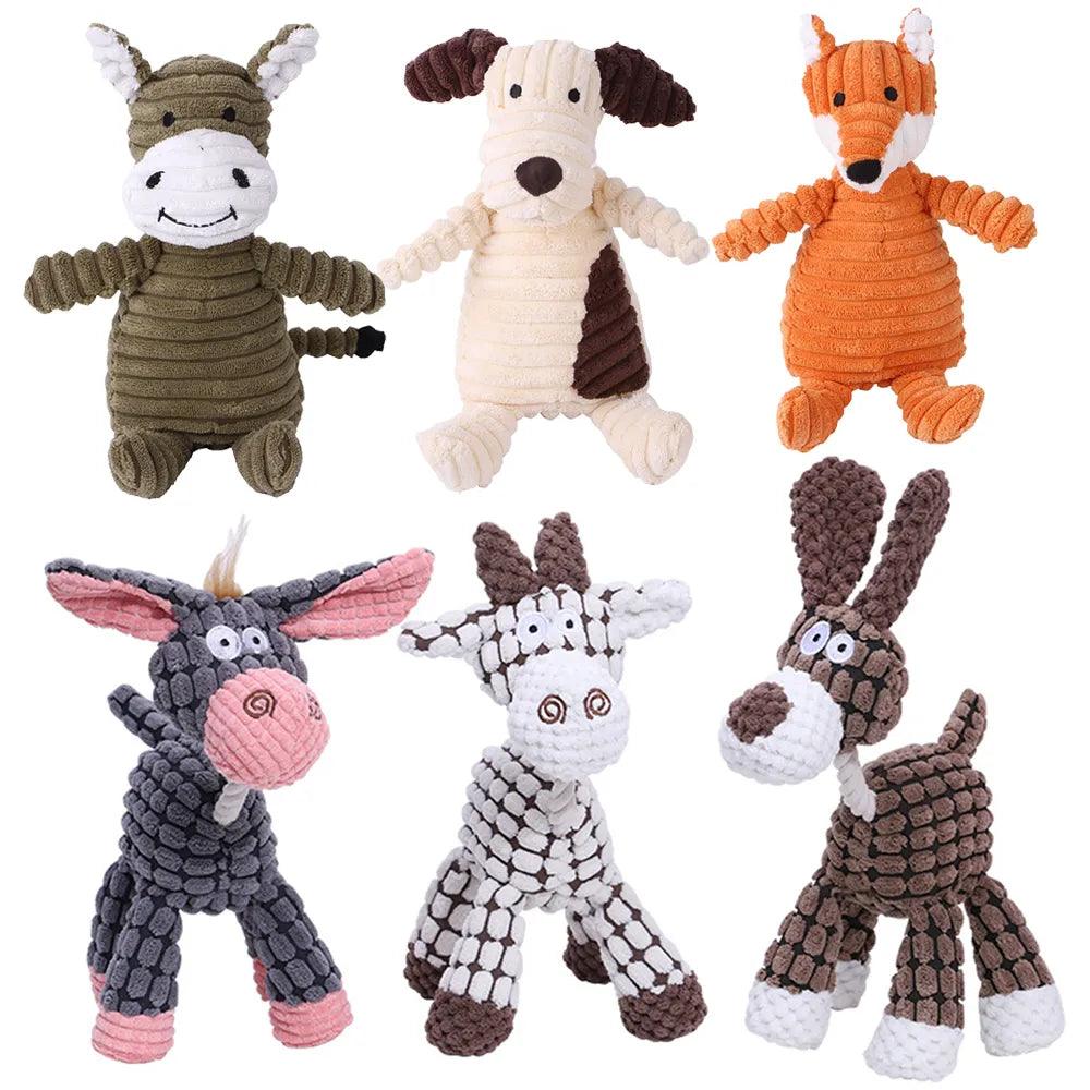 Plush dog toys