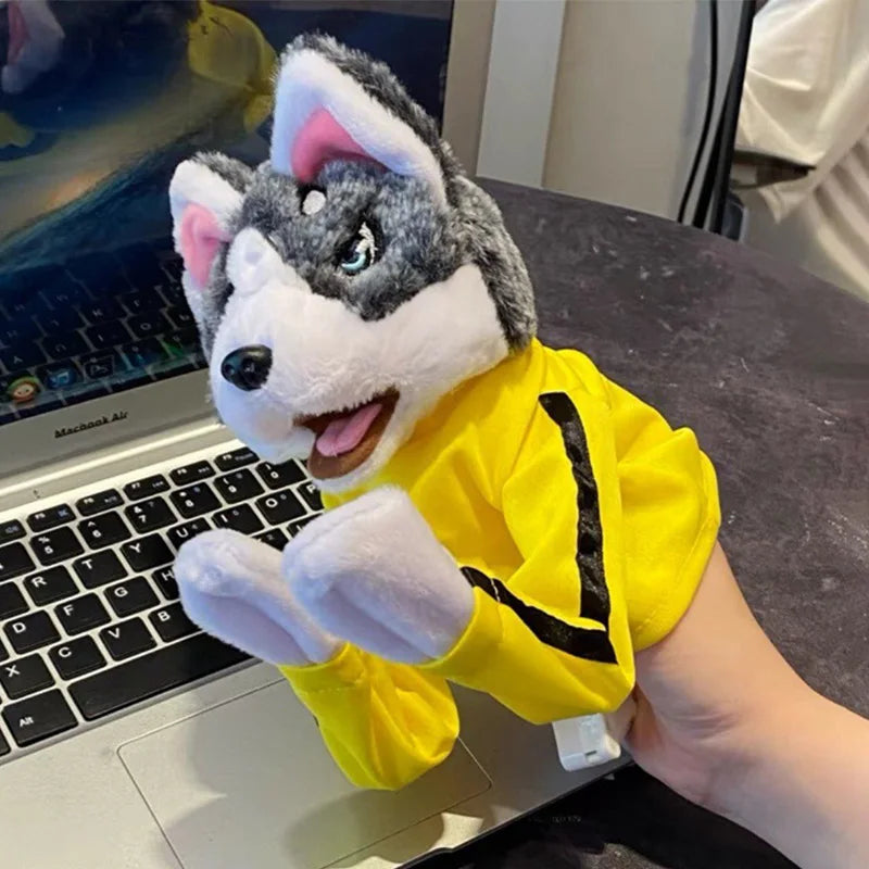 Husky plush animal