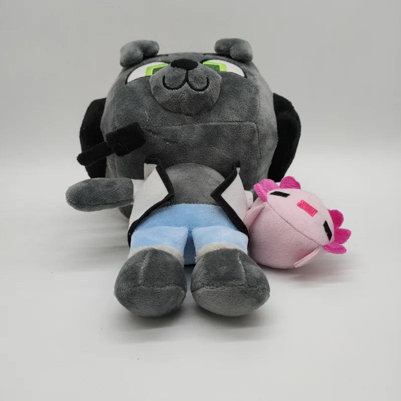 Minecraft wolf plush