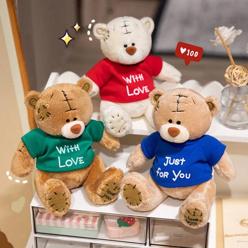 Teddy bear with t shirt