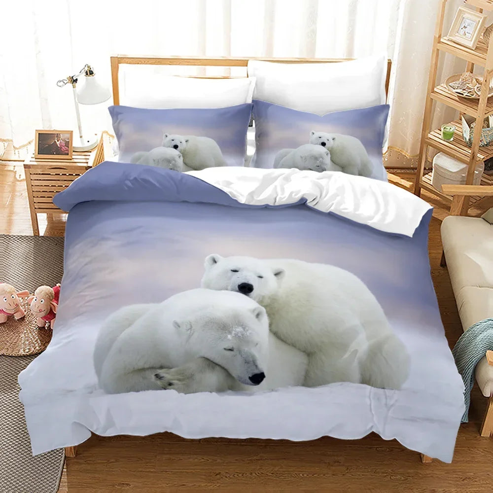 Teddy duvet set king size