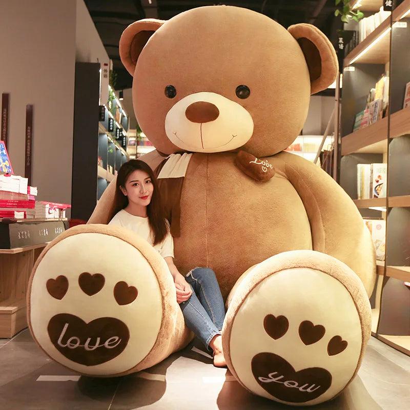 Enormous teddy bear